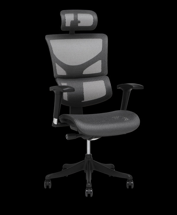 X1 Flex Mesh Office Chair - Grey Flex Mesh