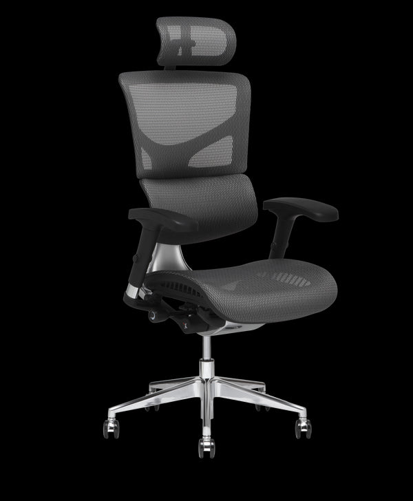 X2 K-Sport Mesh Management Office Chair - Grey K-Sport