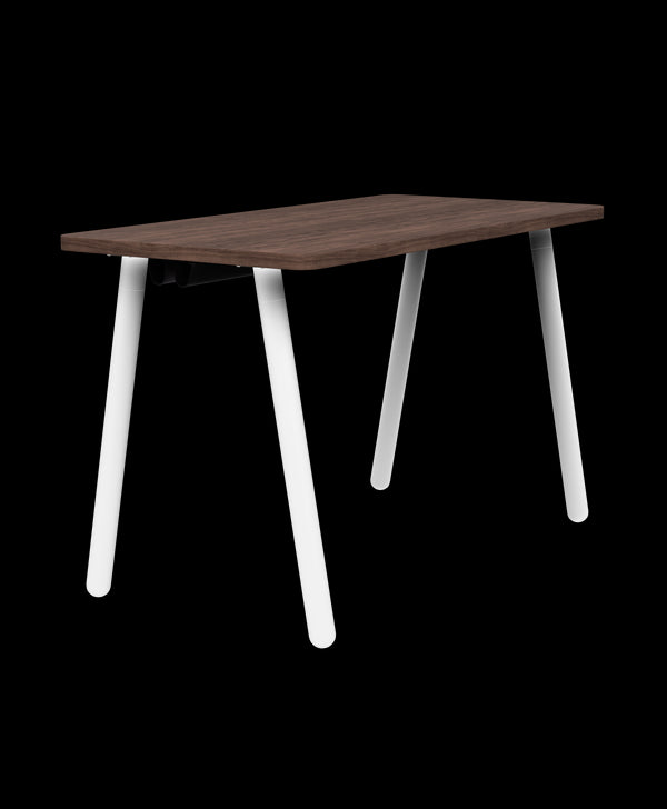 Studio Desk with Angled Legs - Coffee